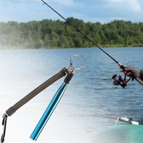 Anti-lost Wear-resistant Aluminium Alloy Wacky Worm Rig Tool with 100 O-Rings for Fishing Fishing Accessories Worm Rig Tool