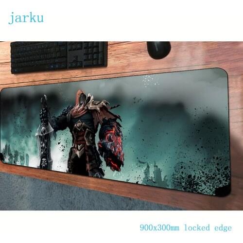 Darksiders mouse pad 900x300mm mats HD print Computer mouse mat gaming accessories High quality mousepad keyboard games pc gamer
