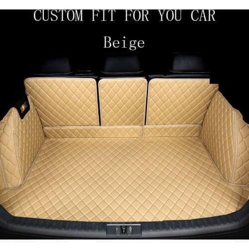 "Car trunk mats cargo Liner special for Audi A7 S7 A1 A3 A4 A5 A6 A8 A8L Q3 Q5 Q7 6D car-styling leather rugs carpet floor liner