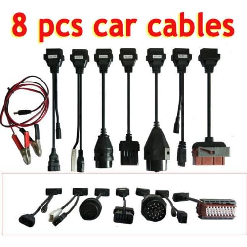 2021 NEW VCI 2017.R3 Keygen on CD 2016.R0 Vd Ds150e Cdp Ds150 Tcs Cdp for Delphis Full 8 Pcs Per Set Car Cable Obd2 Diagnostic