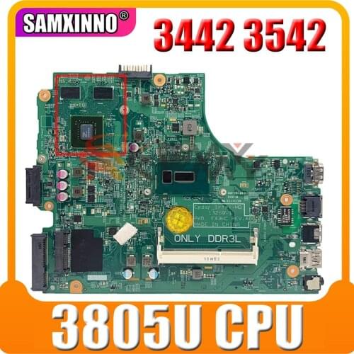 Original Laptop motherboard For DELL Inspiron 3442 3542 3443 3543 3805U SR210 N15V-GM-S-A2 Mainboard CN-064HF9 064HF9 13269-1