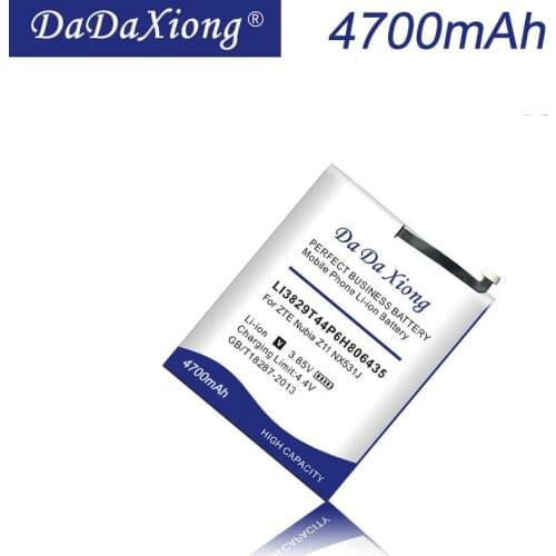 Original 0 Cycle 4450mAh Battery for ZTE Nubia Z11 Li3829T44P6h806435 NX531J High Quality Mobile Phone Replacement Accumulator
