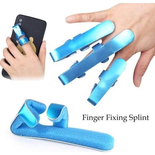 Finger Fixing Splint Support Safety Relieve Pain Finger Joints Sprain Protector Buffer Cushion Finger Straighten Fracture Brace