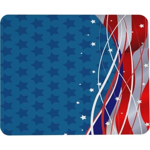 Christmas Mouse Pad Red Retro Style Car Xmas Tree Vintage Family Style Snowy Winter Art Mouse Pad Computer Accessories