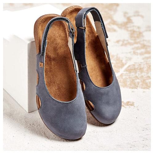 BLXQPYT 2020 Summer Women Shoes Comfy Platform Flats Sole Ladies Casual Soft Slides Buckle Woman Sandals zapatos de mujer 532