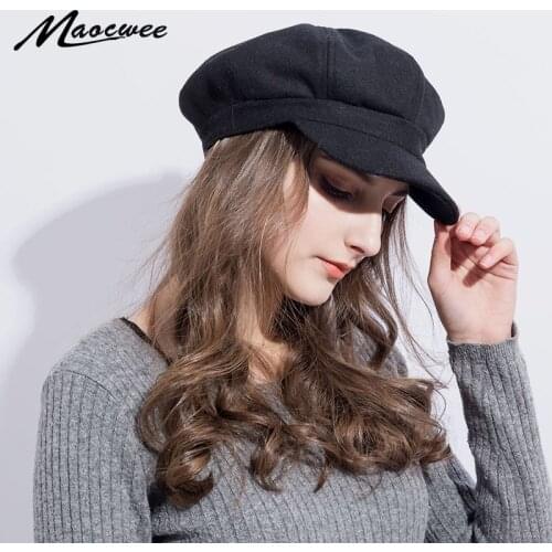 Women Beret Spring summer Hats for Women Octagonal Cap Painter Hat Men Beret Newsboy Cap Hat Female Vintage Flat Cap Boinas