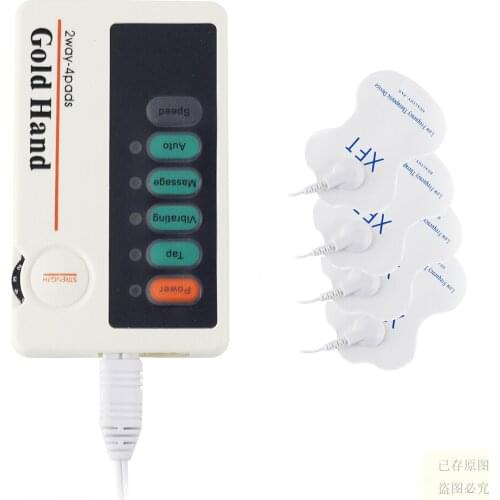 XFT-502 Full Body Massager Two Ways Low Frequency physiotherapy Body Muscle Electrical Stimulator Pain Relief Vibrate Massager