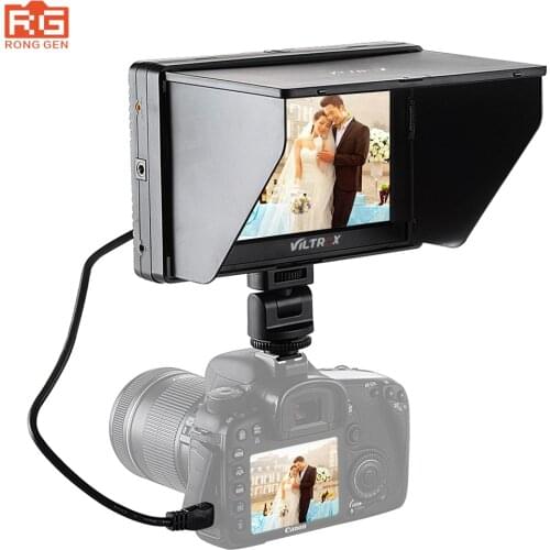Viltrox 7 ' DC-70 II 4k clip-on Color TFT LCD Monitor HD HDMI AV Input 1024*600 for Canon Nikon Sony DSLR Camera