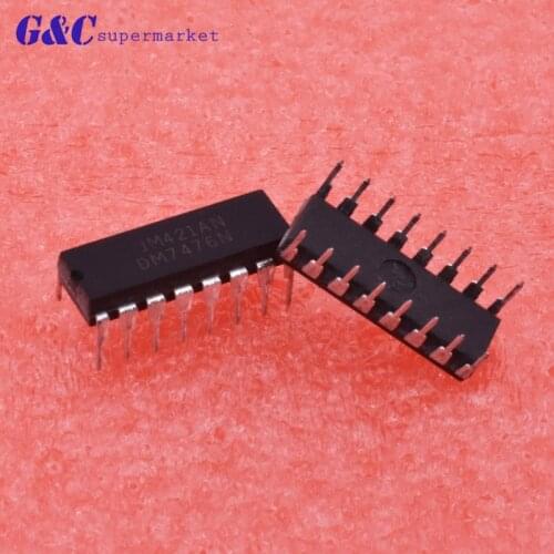 1/5PCS Freeshipping DM7476 DM7476N Components diy electronics