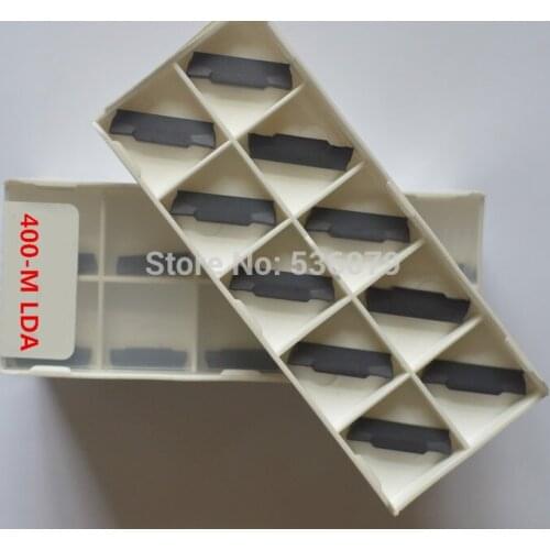 10pcs MGMN400-M LDA carbide inserts, CVD coating, to cut steel,stainless steel and cast iron, D-E-S-K-A-R brand