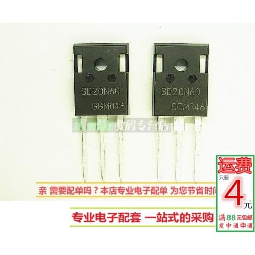 100% New&original SD20N60 20A600V20N60