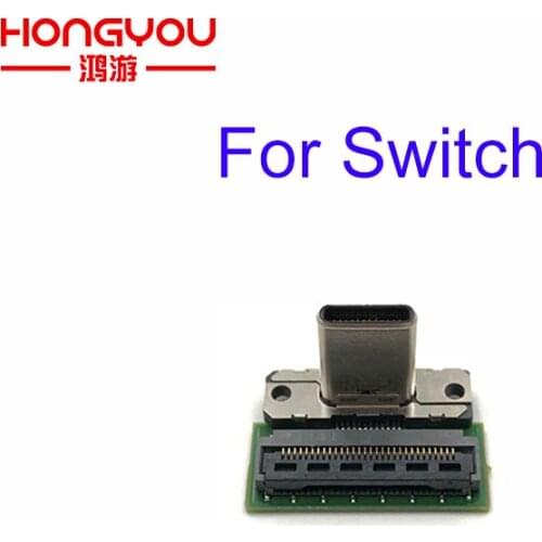 5pcs Original Replacement Type-C Charging Port Socket Replacement for Nintend Switch NS SWITCH Game Console