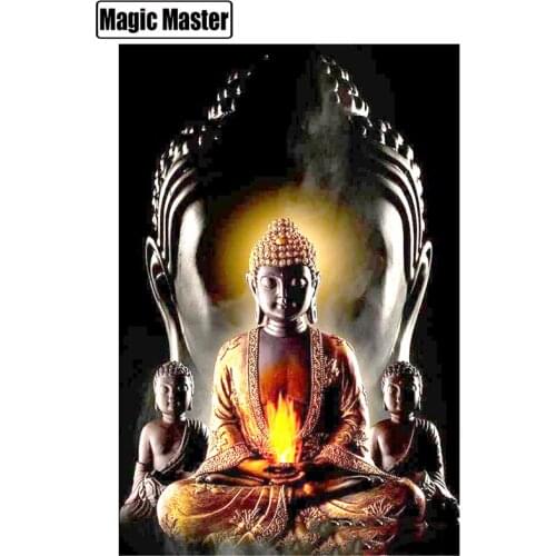 5D DIY Diamond Painting Full Square/Round Drill "Buddha statue" 3D Embroidery Cross Stitch gift Home Decor