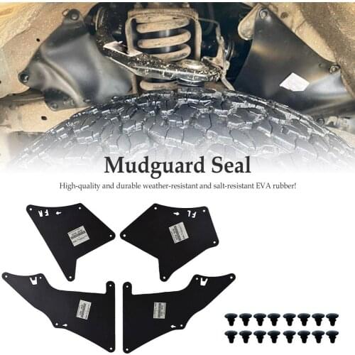 Splash Guards Shield For Toyota Land Cruiser Prado J120 J150 2003 - 2020 LC3 LC4 LC5 Apron Seal Mud Flaps W Clips Fender Liners