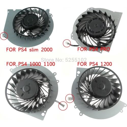 For PS4 Pro G95C12MS1AJ-56J14 Cooling Fan Parts White 12V Efficient 3500 RPM Durable Internal FOR PS4 SLIM 1000 1100 1200 2000