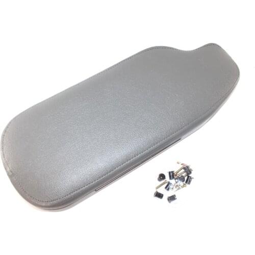 DIY Flip Open Armrest Lid Cover for Scion FRS / Subaru BRZ Grey