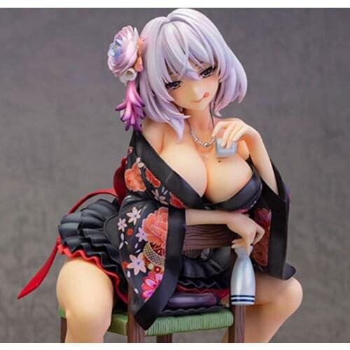 1/6 Kano Ebisugawa Illustration By Piromizu PVC Figure Transform GK Unpainted Unassambled Resin White Model Kit
