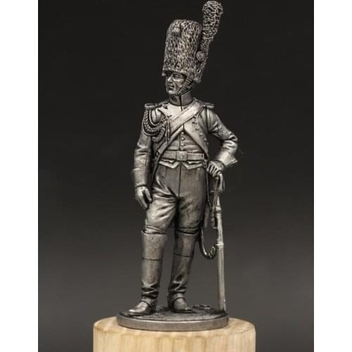 France Guard Grenadier Figurines Tin Metal Modern Soldier Model Napoleon War High Heels Gods Battle-Fighting Veteran Collection