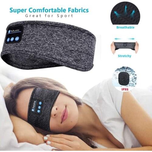 Headband Sports Yoga Fitness Running Stereo Earphone Headscarf Headband Music Sleep Headset Wireless Bluetooth 5.0 Headphone
