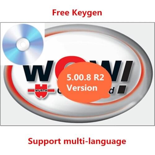 Hot sale for WOW Wurth V 5.00.8 R2 Multi-language With Free Keygen For Vd Tcs Pro Delphis DS150E Multidiag Cars and Trucks