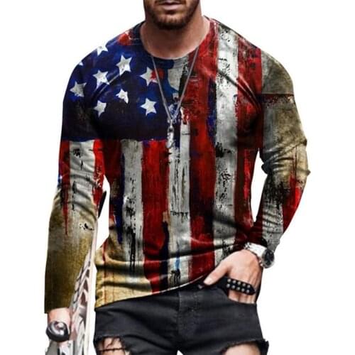 The Latest Models For Summer 2021 Retro Style Printed T-shirt Street Style Round Neck Breathable All-match T-shirt