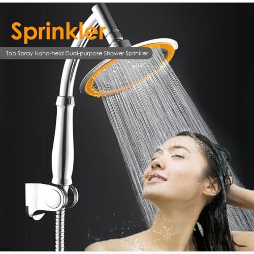 4/6 Inch Top Spray Handheld Dual-purpose Abs Shower Head, Pressurized Water-saving Shower Head, Bathroom Accessories