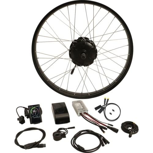 Bafang G062 48V1000W Wheel Electric Fat Bike Motor Kit Screw Freewheel Motors Conversion Kits Disc Brake for Snow Bicycle