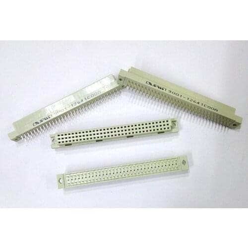 Brand new DIN 9001-12641C00A DIN41612 Connectors 264 C Type Female DIP Tow Row Each 32 Pin 2.54MM Pitch European Socket