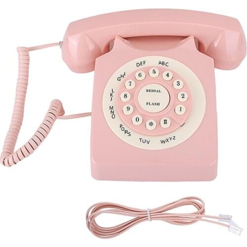 Retro Phone 80s Classic Phone/Landline Phone/Home/Hotel Corded Phone European Style Phone