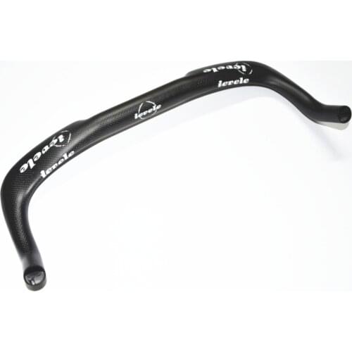 Ievele 3K matt TT T700 TT handlebar Time Trial Handlebar Track Bike Parts internal carbon handlebar 31.8*380/400/420/440/460mm