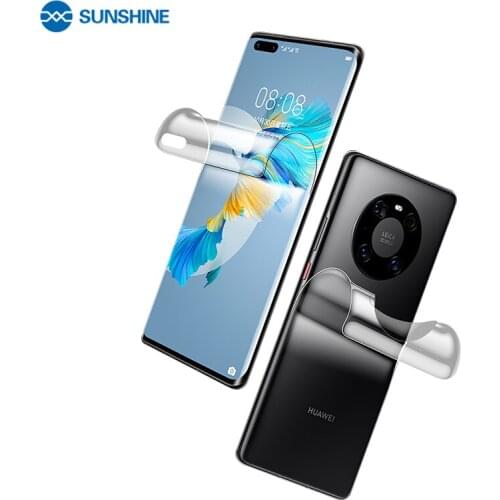 SUNSHINE New SS-057R Hydrogel Film Edge Edicated Film For SS-890C Machine Cutting 7 inch Front Rear Film Tablet Screenback Cover