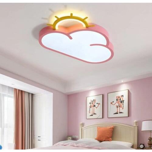 Led Ceiling light for Bedroom Childrens Room lustre Modern Girls kid room lamp cloud chandelier Nursery Study Lighting Fixtures