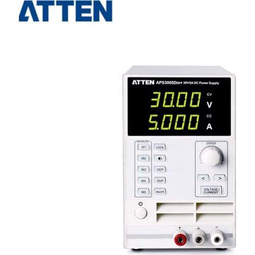 ATTEN APS3005Dm+ 220V Output Adjustable 0~33V 0~5.5A Single Channel DC Power Supply