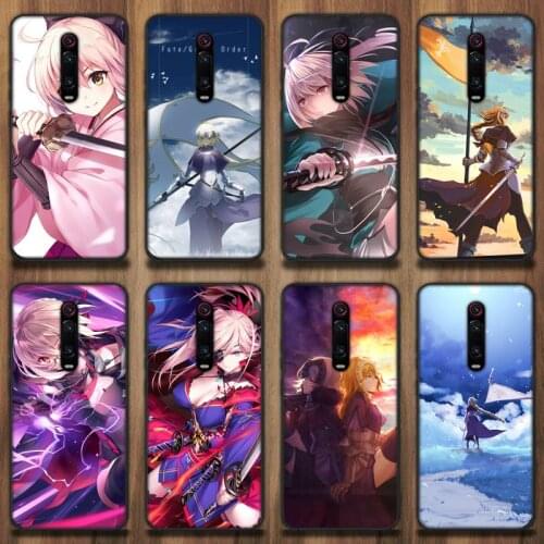 Fate Grand Order Anime Phone Case For Redmi 6 4X 7 7A 8 GO K20 Note 4 4X 5 5A 6 6 Pro 7 8 8pro
