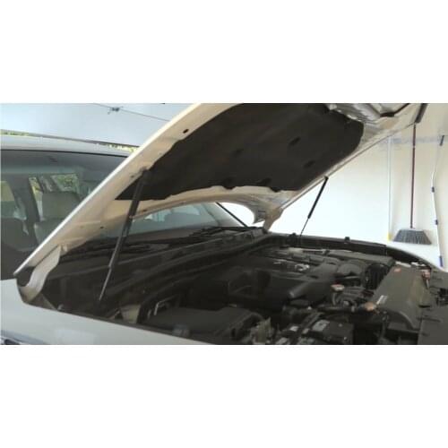 For 2011-2013 Nissan Armada also called Infiniti QX56Damper Front Hood Bonnet Gas Struts Lift Support Shock Damper Carbon Fiber