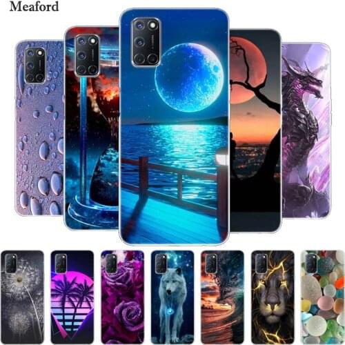For OPPO A72 2020 Case Soft Silicone Fundas Phone Case For OPPO A72 Cover Bumper for OPPOA72 A 72 4G CPH2067 Coque Fashion