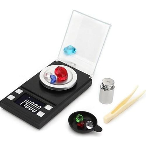 Free Shipping 100g/50g/20g/10g Electronic Scales 0.001 LCD Digital Scale Jewelry Medicinal Herbs Portable Lab Weight Scale