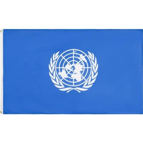 Flaglink 3x5fts 90*150cm world United Nations Flag of UN