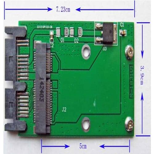 Mini pci-e mSATA SSD solid state drive to 1.8 inch MICRO SATA MSATA to 1.8 serial port