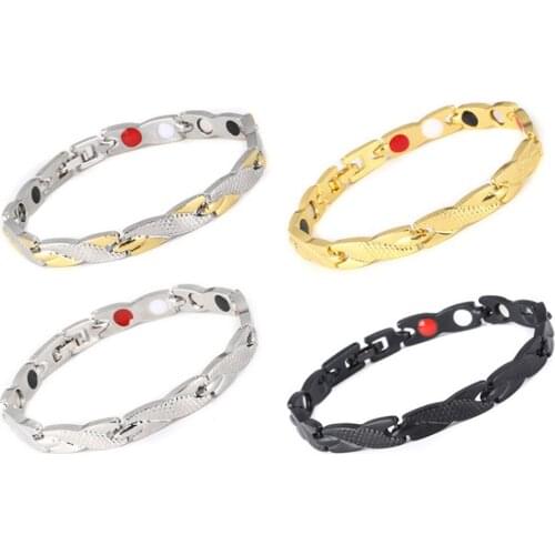 Men Women Twisted Bracelet Healthy Magnetic Therapy Arthritis Pain Relief Wristband NYZ Shop