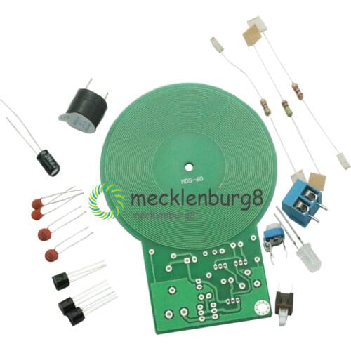 DIY Kit Metal Detector Kit Electronic Kit DC 3V-5V 60mm Non-contact Sensor Board Module Electronic Part Metal Detector DIY