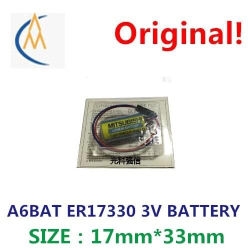Mitsubishi genuine Mitsubishi er17330v A6BAT 3.6V lithium battery PLC industrial control lithium battery