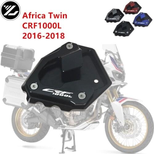 Kickstand Foot Side Stand Extension Pad Support Plate For Honda CRF1000L Africa Twin ABS/DCT 2016 2017 2018