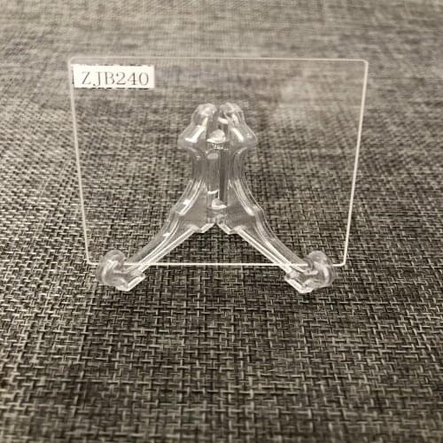 240nm size 50x50mm uv pass filter glass ZJB240