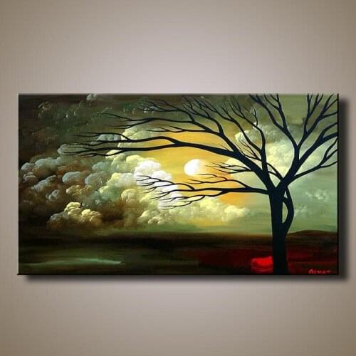 Hand-painted oil painting on canvas modern Best Art Landscape oil painting original directly from artis LA1-116