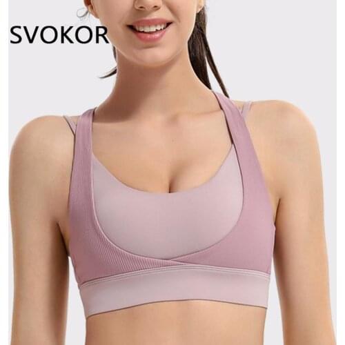 SVOKOR Sexy Lace Bra Women Lingerie Floral Bra Bralette Backless Top Wireless Underwear Full Cup