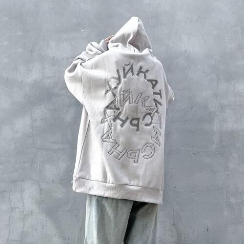Letter Embroidery Hoodie Girl Punk Funny JapanTops Spring Fashion Women Casual High Street Harajuku Gothic Autumn Sweatshirt
