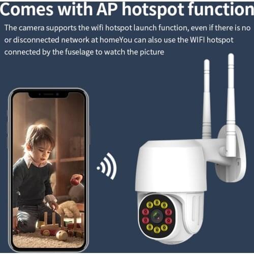 EC101 Two Way Voice Call Waterproof View Motion Detection Smart Alarm Outdoor Monitor Home Security 1080P Wireless CCTV Camera