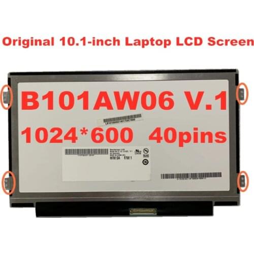 Original 10.1-inch laptop LCD screen For lenovo ideapad s110 s100 notebook display screen B101AW06 V.1 V.0 N101L6-L0D 40pins