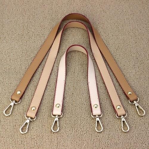 Beige apricot khaki Handbag accessories short handle belt bag strap 60cm gold hook buckle 1pcs/lot